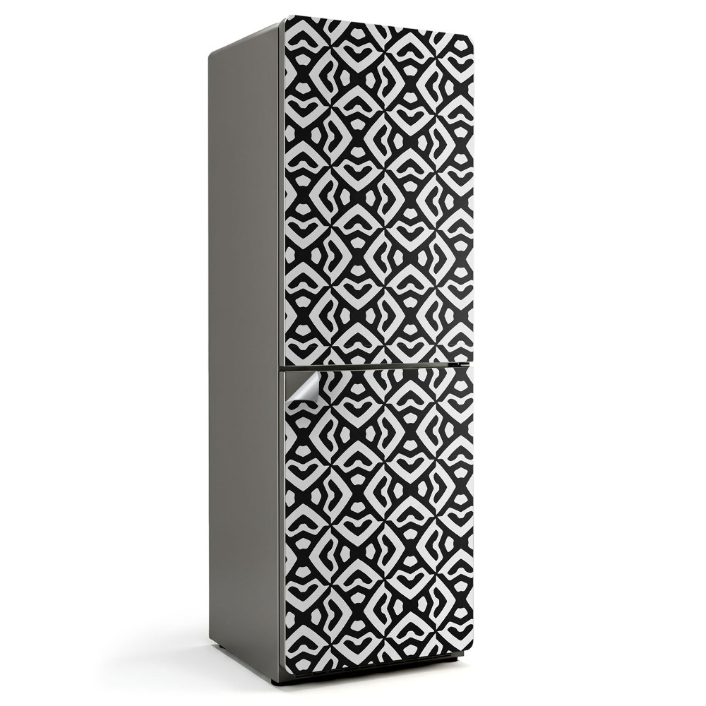 Folie frigider Model ondulat abstract