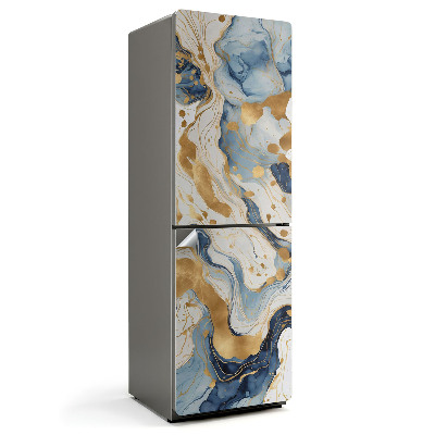 Folie pentru frigider Model fluid abstract