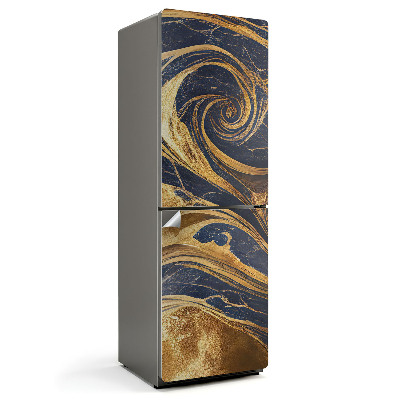 Autocolant pentru frigider Undă fluidă dinamică