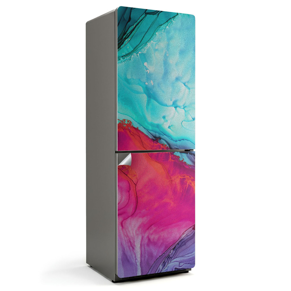 Folie frigider Model fluid abstract