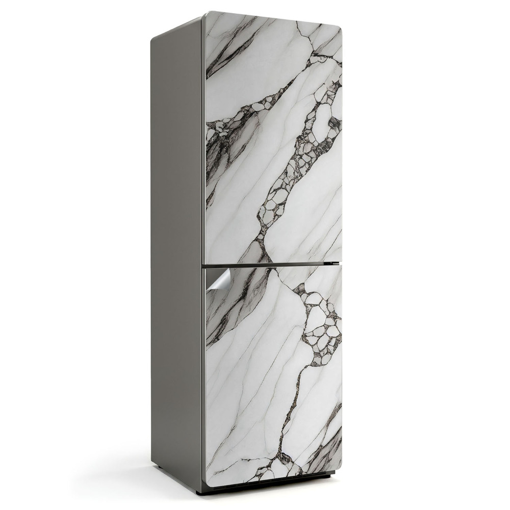 Folie pentru frigider Model de marmură cu vene