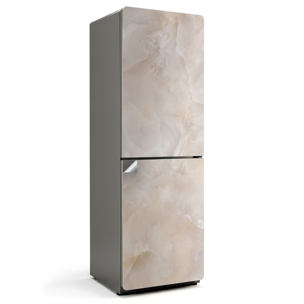 Folie frigider Model abstract de marmură