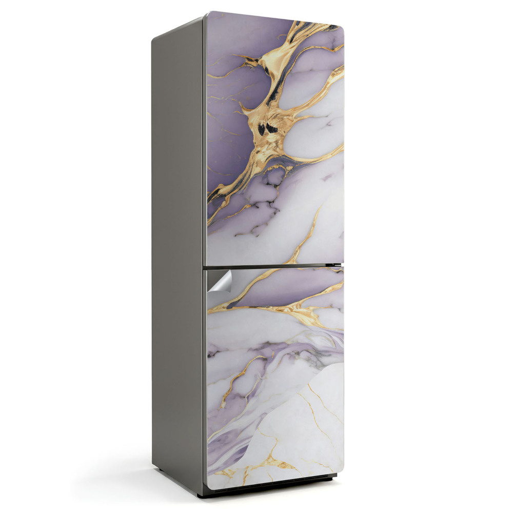 Folie pentru frigider Model elegant de marmură