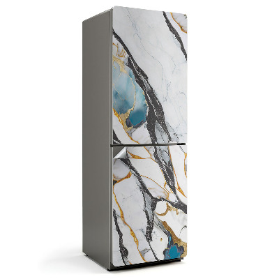 Autocolant pentru frigider Model elegant de marmură