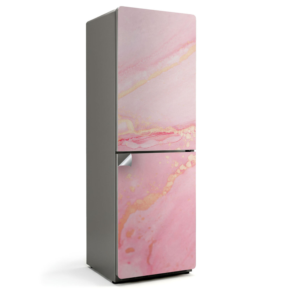 Folie frigider Model abstract cu pete