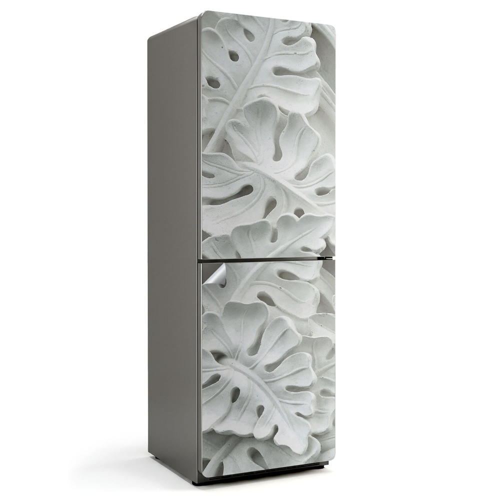 Folie frigider Model de frunze în relief