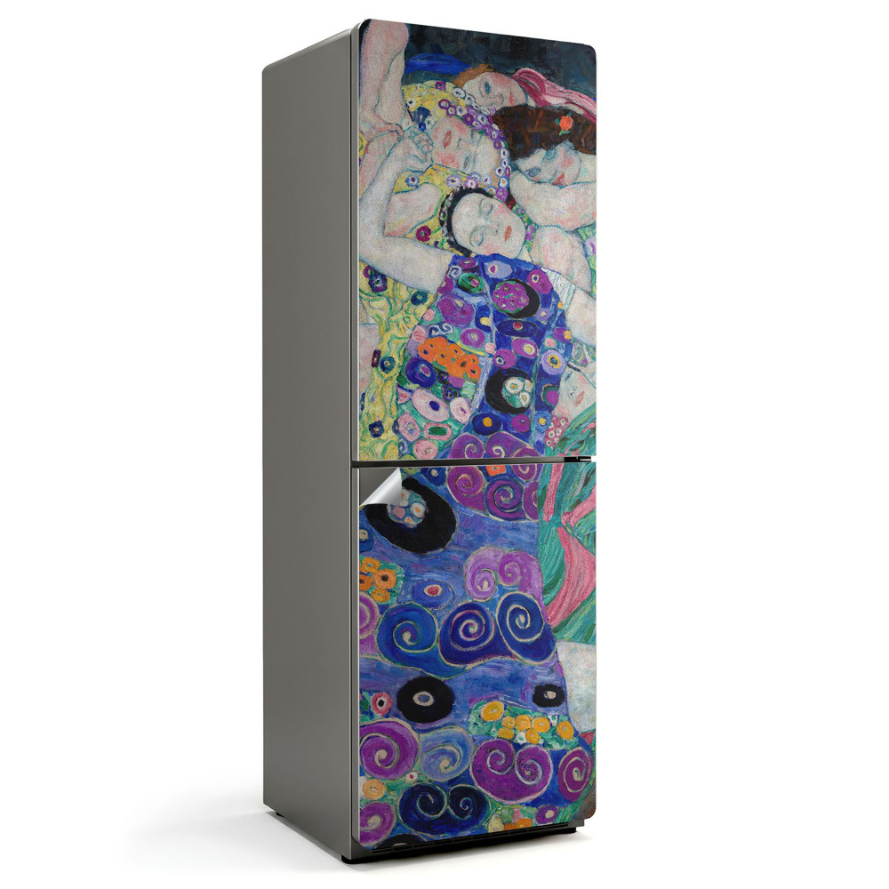 Folie pentru frigider Pictura Fecioara de Gustav Klimt