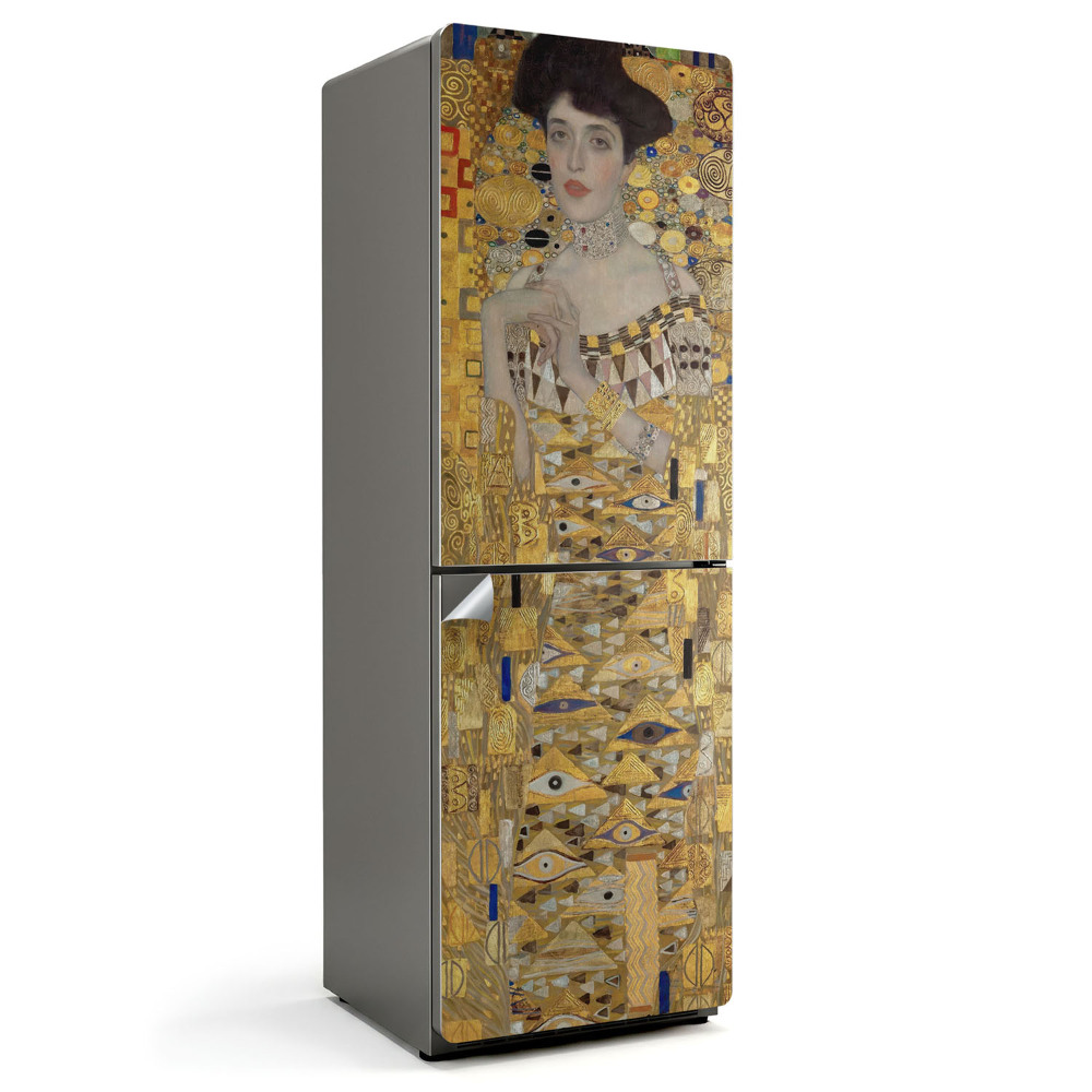 Autocolant pentru frigider Portretul Adelei de Gustav Klimt