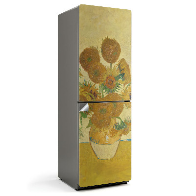 Folie frigider Floarea-soarelui de Van Gogh