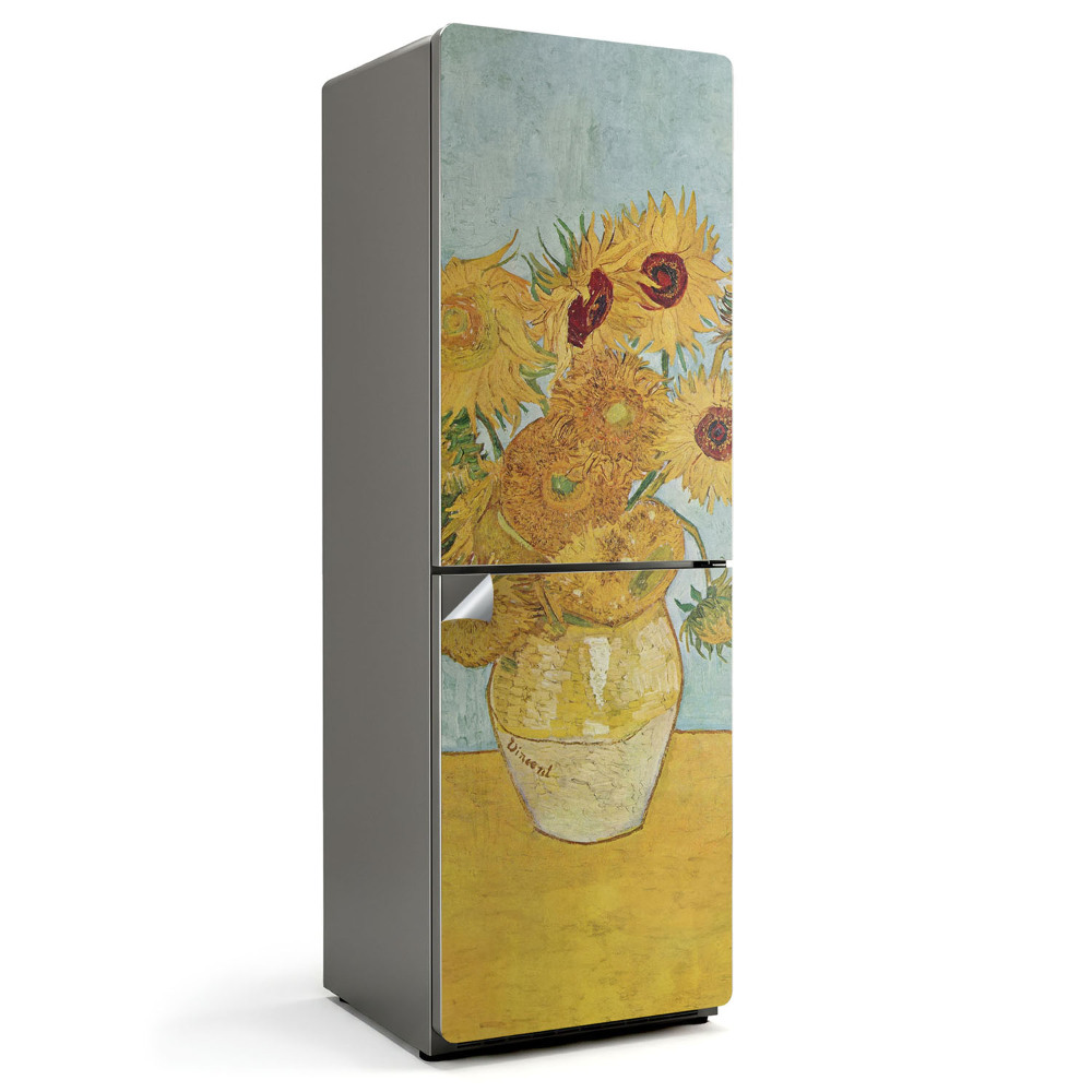 Folie pentru frigider Floarea-soarelui de Van Gogh