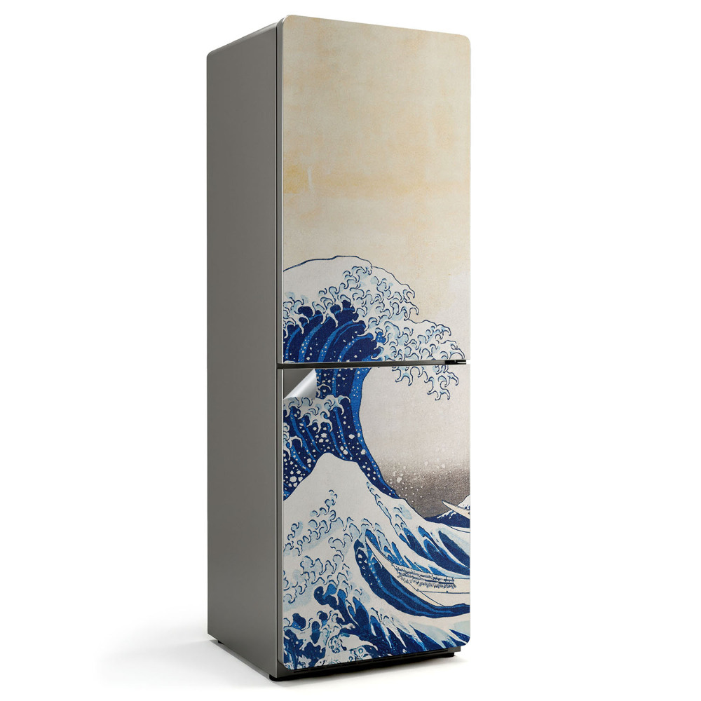 Folie frigider Marele Val de lângă Kanagawa