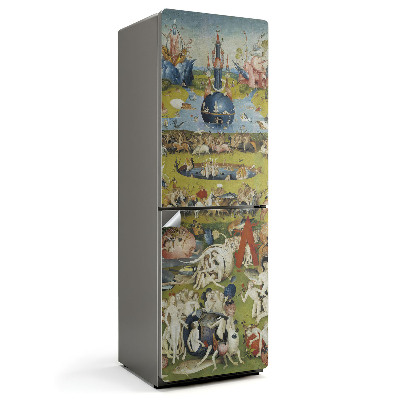 Folie pentru frigider Grădina deliciilor pământești a lui Bosch