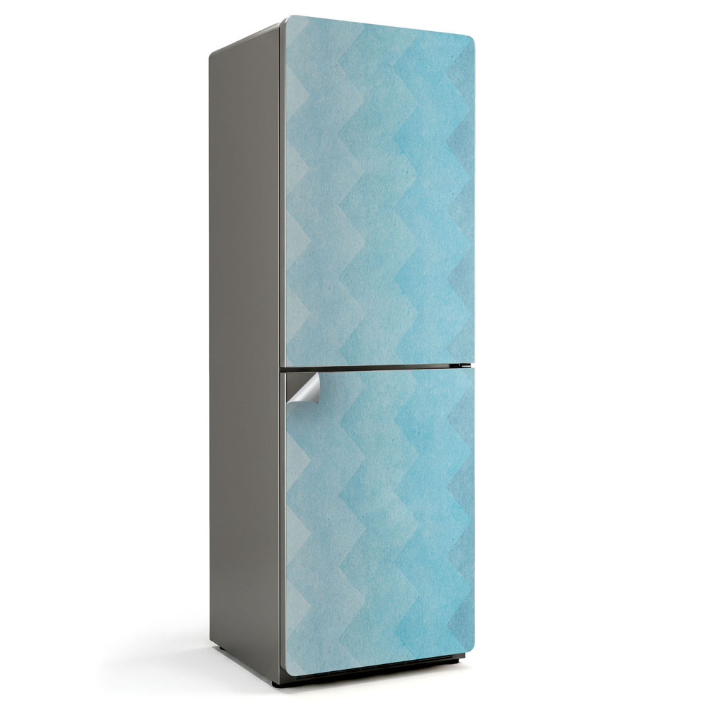 Autocolant pentru frigider Model vertical în zig-zag