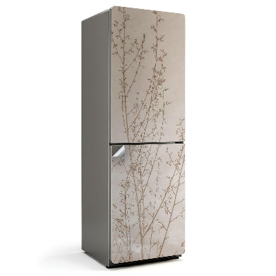Autocolant pentru frigider Ramuri delicate de plante