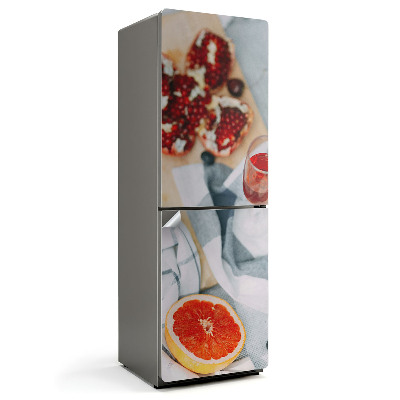 Folie pentru frigider Aranjament de fructe pe masă