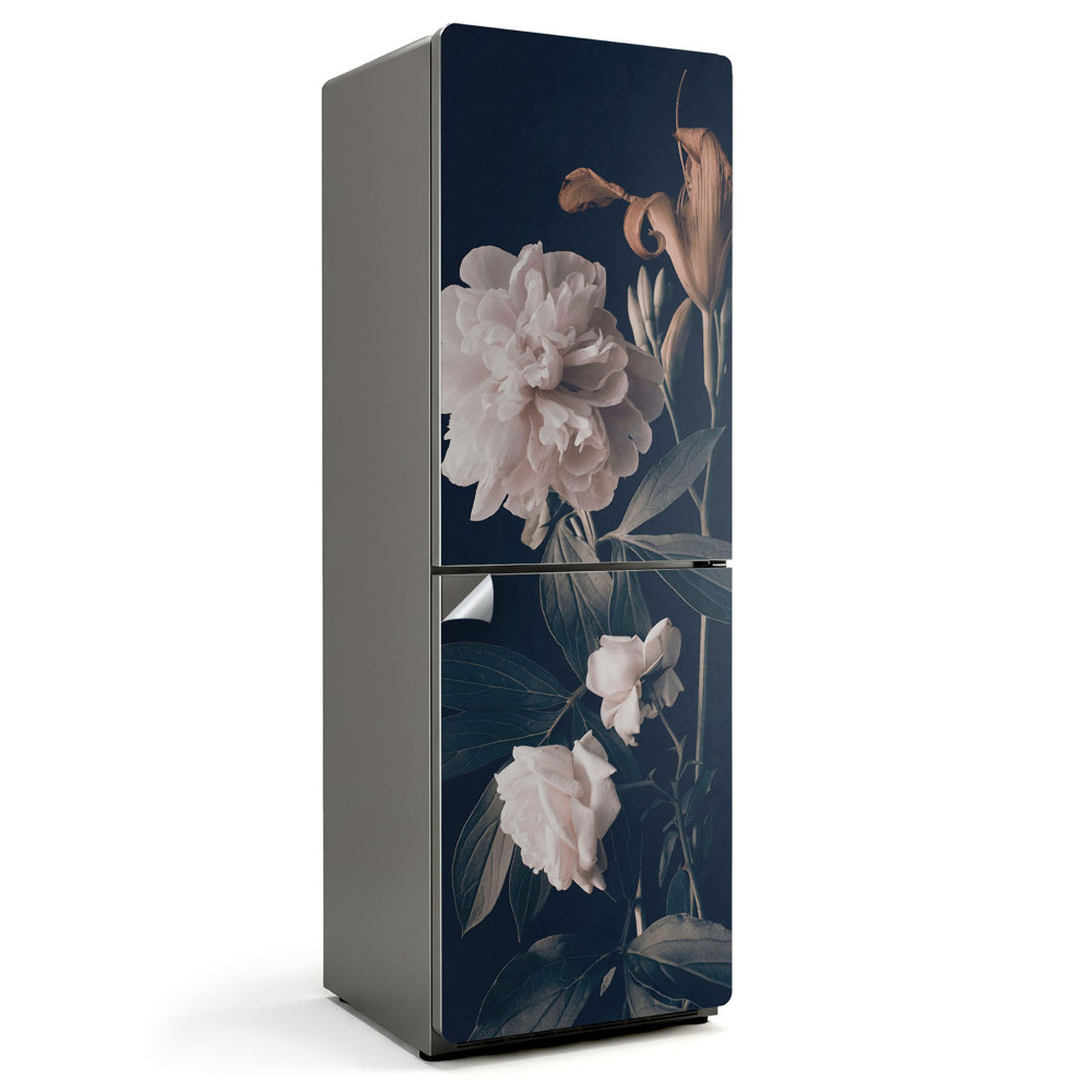 Autocolant pentru frigider Aranjament floral