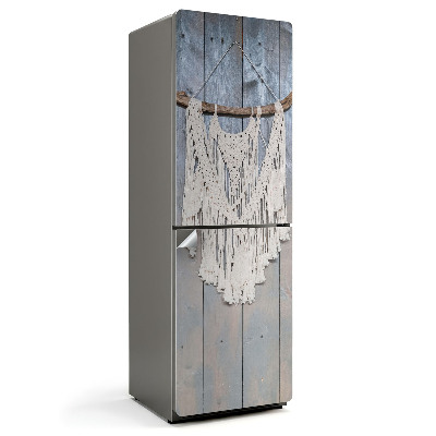 Autocolant pentru frigider Macrame cu franjuri