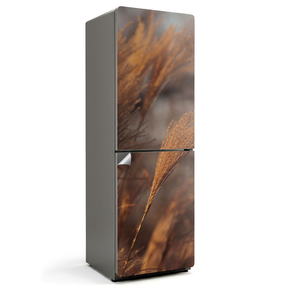 Folie pentru frigider Fire delicate de iarbă