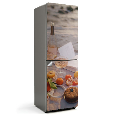 Folie frigider Un picnic fermecător cu fructe