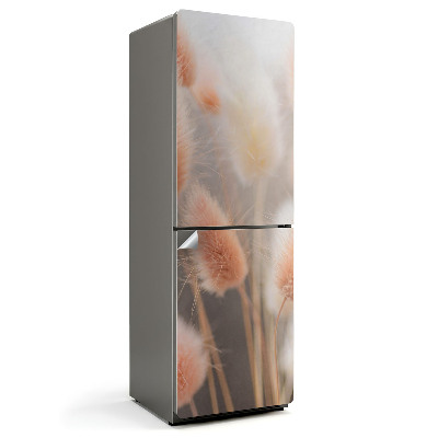 Autocolant pentru frigider Flori pufoase și delicate