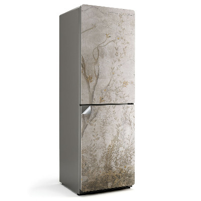 Folie pentru frigider Model de plantă cu ramuri