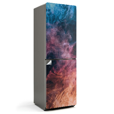 Folie frigider Model abstract de fum