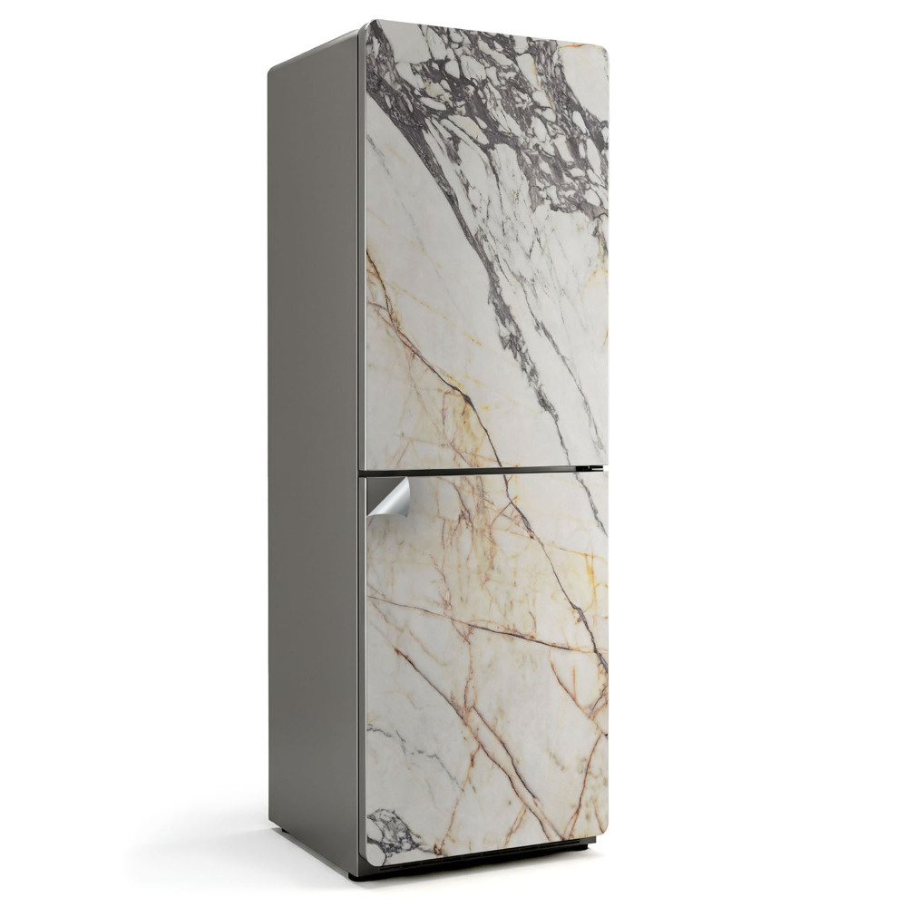 Folie pentru frigider Model elegant de marmură