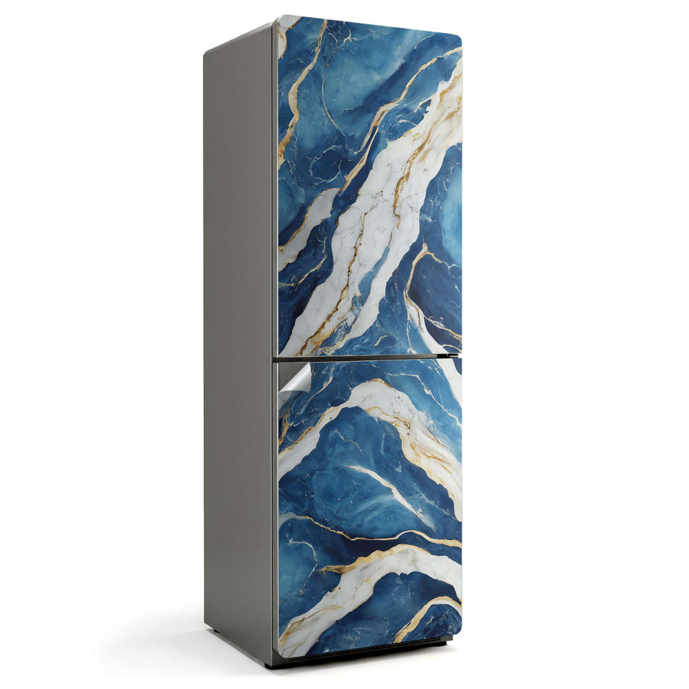 Autocolant pentru frigider Model abstract de marmură