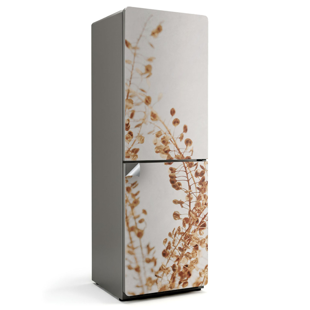 Folie frigider Frunze delicate în compoziție