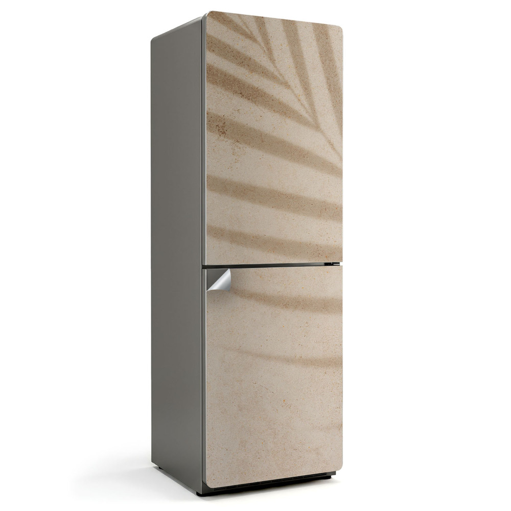 Folie frigider Umbra frunzelor pe nisip