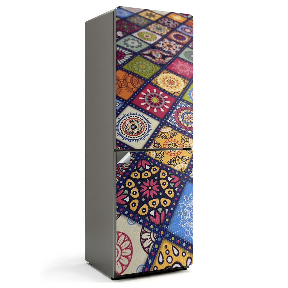 Folie pentru frigider Modele în mozaic decorativ