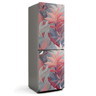 Folie pentru frigider Model de plantă cu frunze