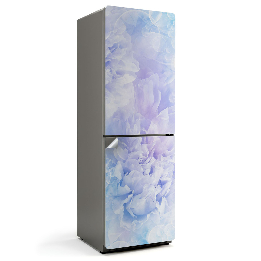 Folie frigider Model floral delicat