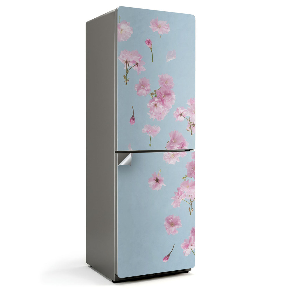 Folie pentru frigider Ploaie blândă florală