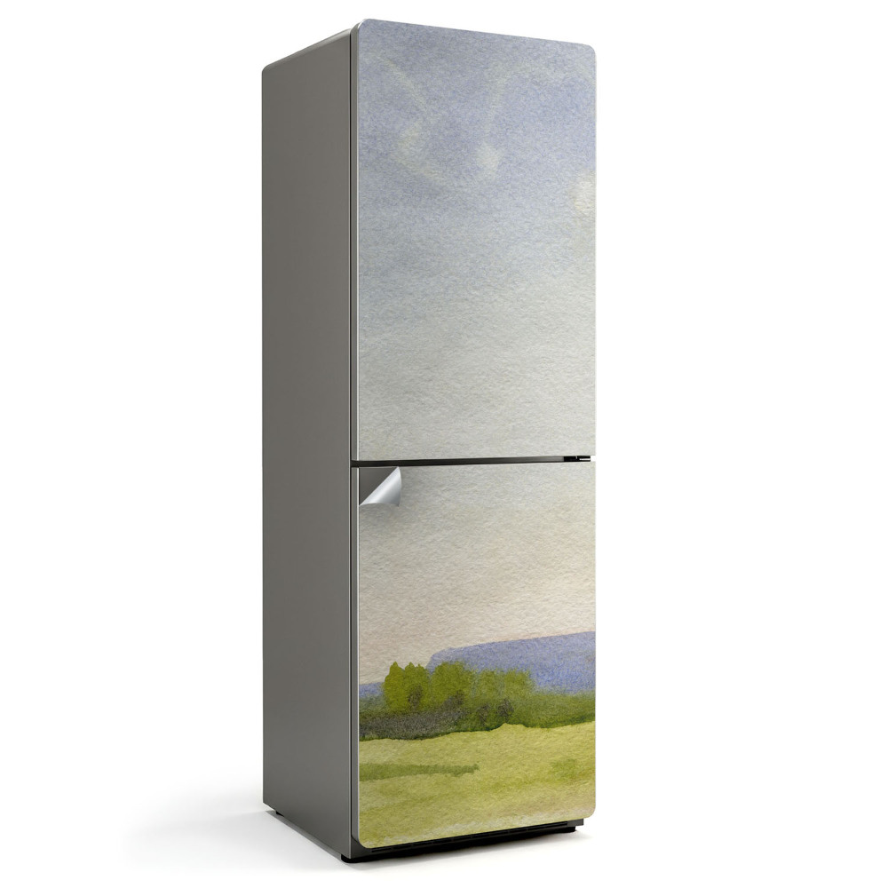 Folie pentru frigider Peisaj minimalist