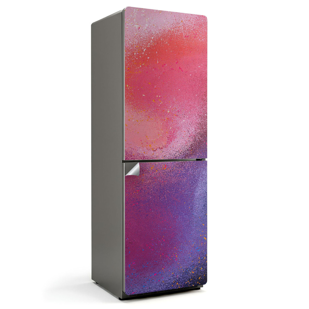 Autocolant pentru frigider Gradient de culoare abstract