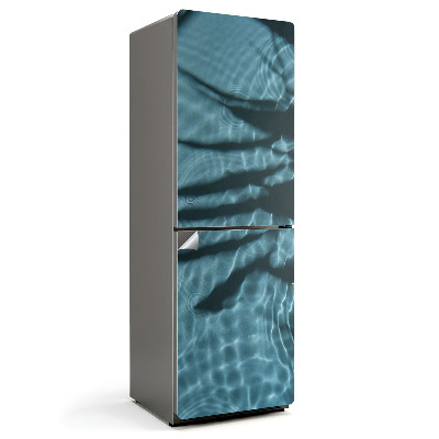 Folie pentru frigider Valuri de apă cu umbre