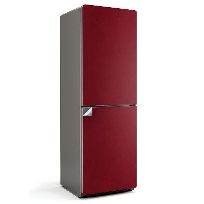 Autocolant pentru frigider Culoare Burgundy