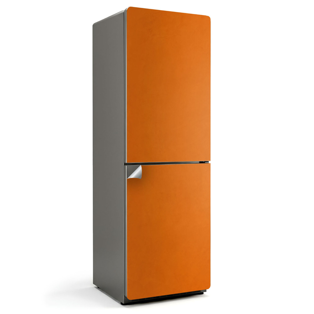 Autocolant pentru frigider Culoare Portocaliu