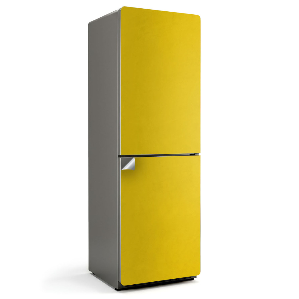 Autocolant pentru frigider Culoare Galben