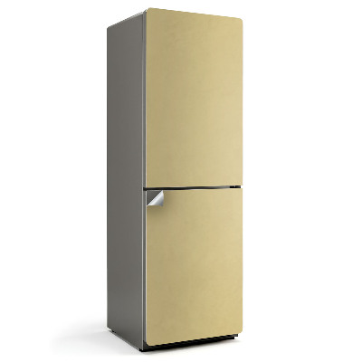 Folie frigider Culoare galben pastel