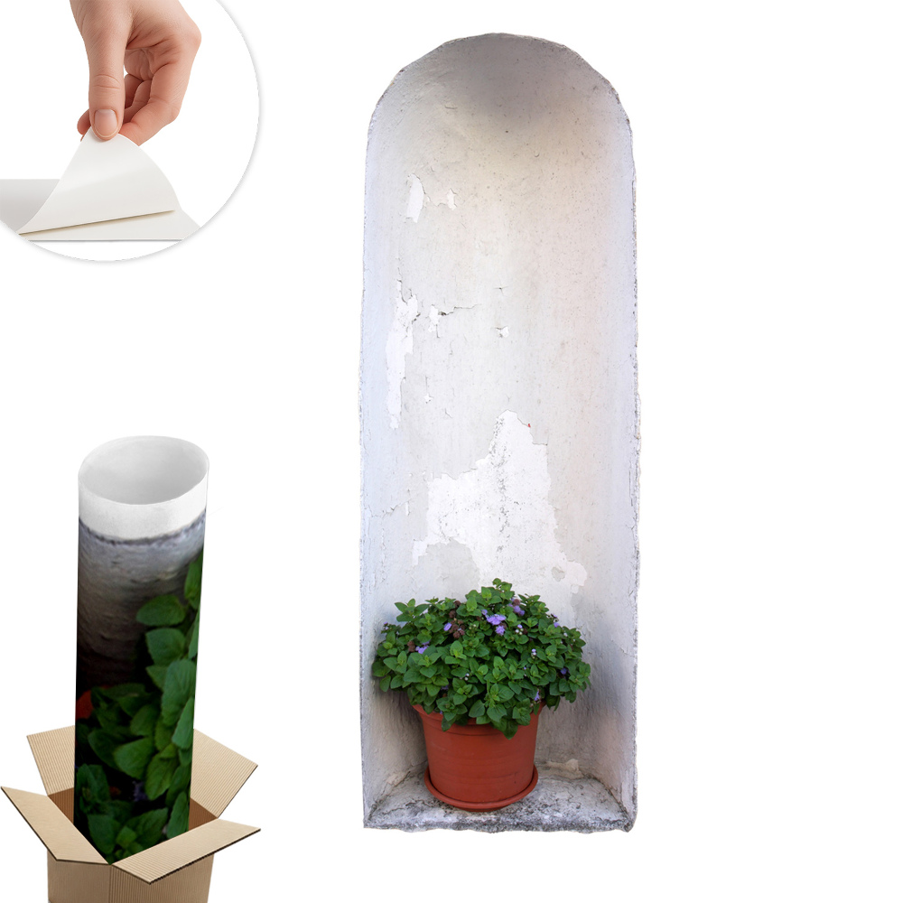 Autocolant 3d decorativ 47x130 Nișă de perete