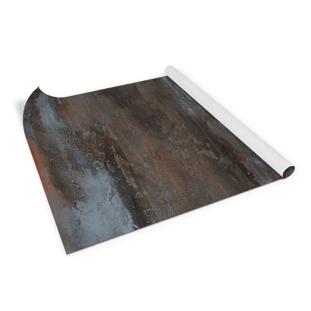 Folie autocolanta mobila Model rustic metalic