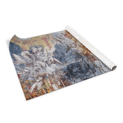 Folie autocolanta mobila Pictură vintage cu crini