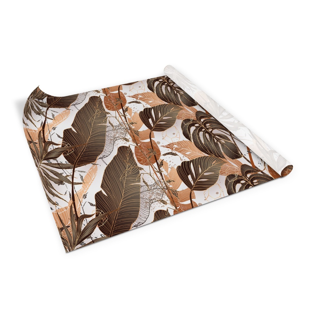 Folie autocolanta mobila Model exotic de monstera