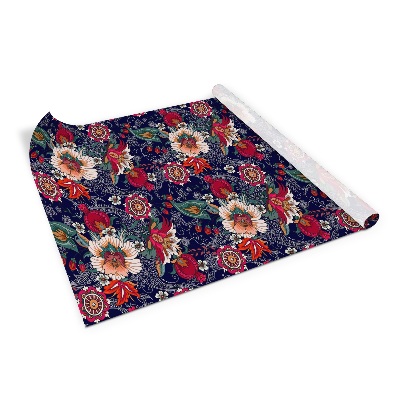 Folie autocolanta mobila Model popular de flori