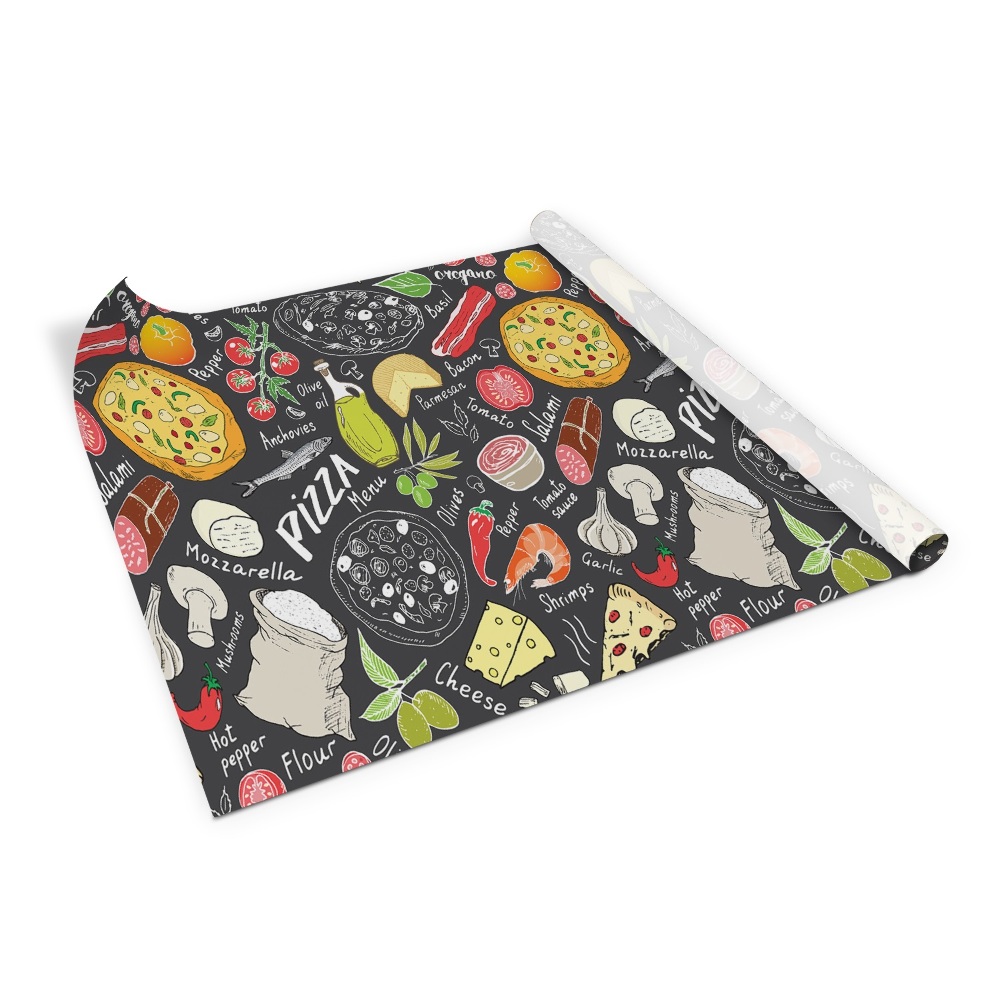 Folie autocolanta mobila Meniu de pizza