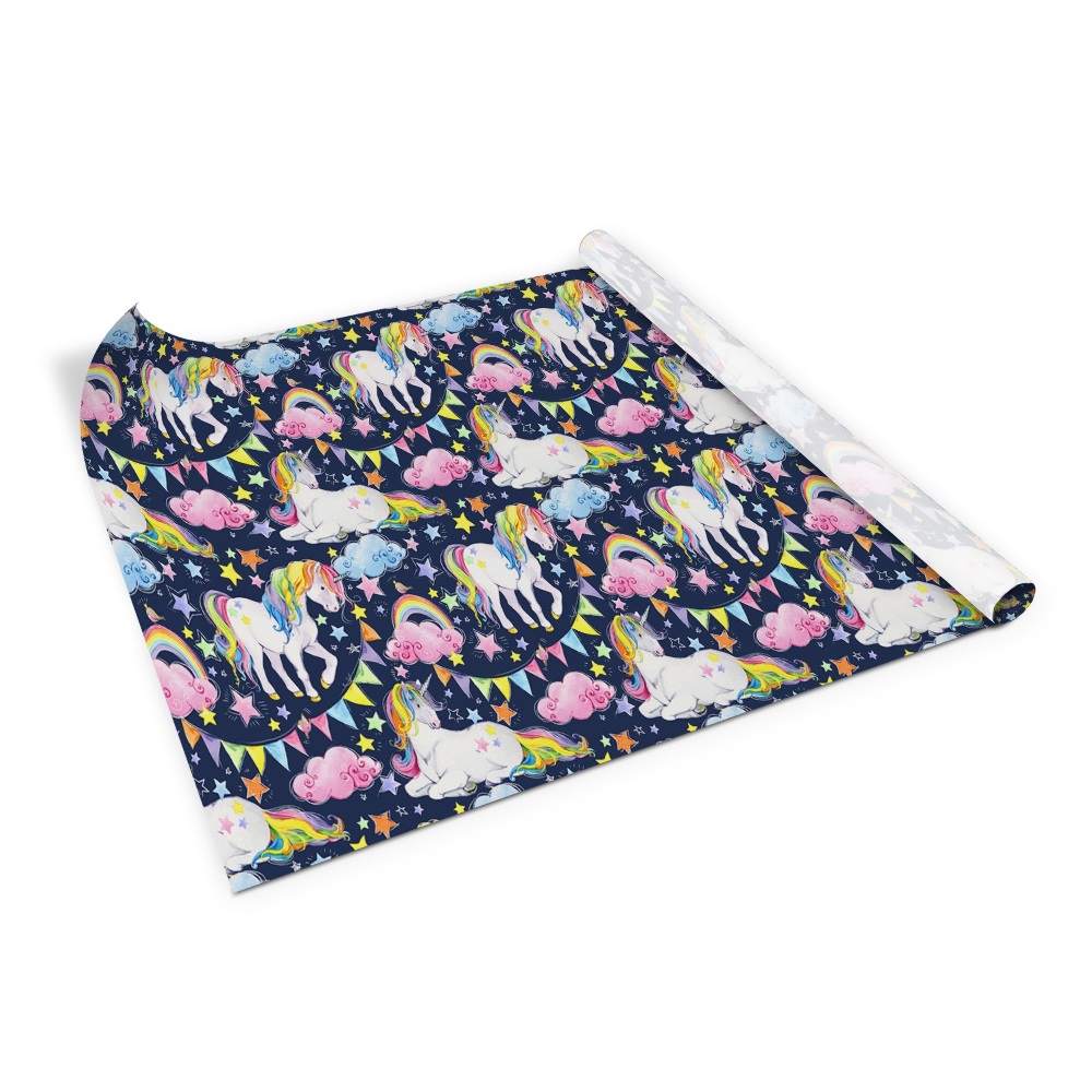 Folie autoadeziva pentru mobila Curcubeu de unicorn