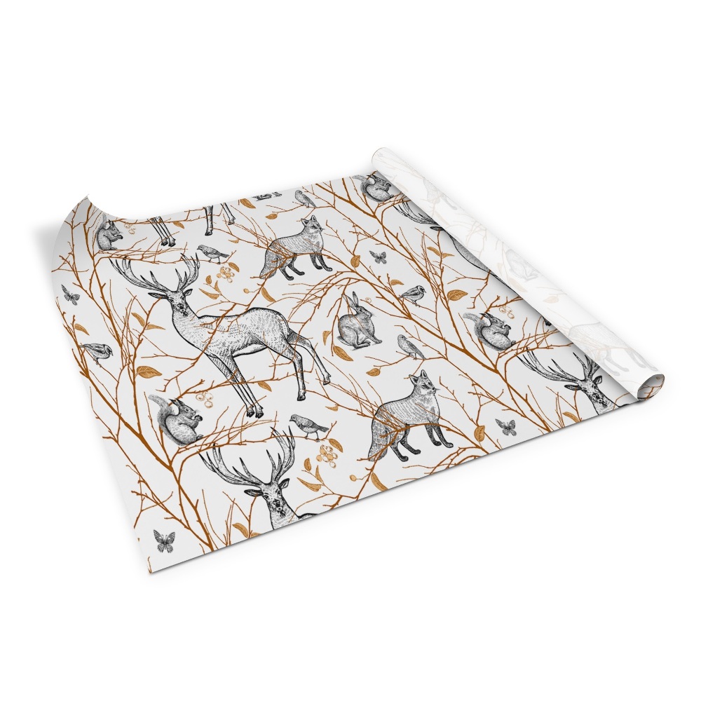Folie autoadeziva pentru mobila Animale de pădure