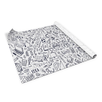 Folie autoadeziva pentru mobila rechizite școlare